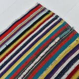 Multicolor Modernist Vintage Kilim Rug, 165x269Cm