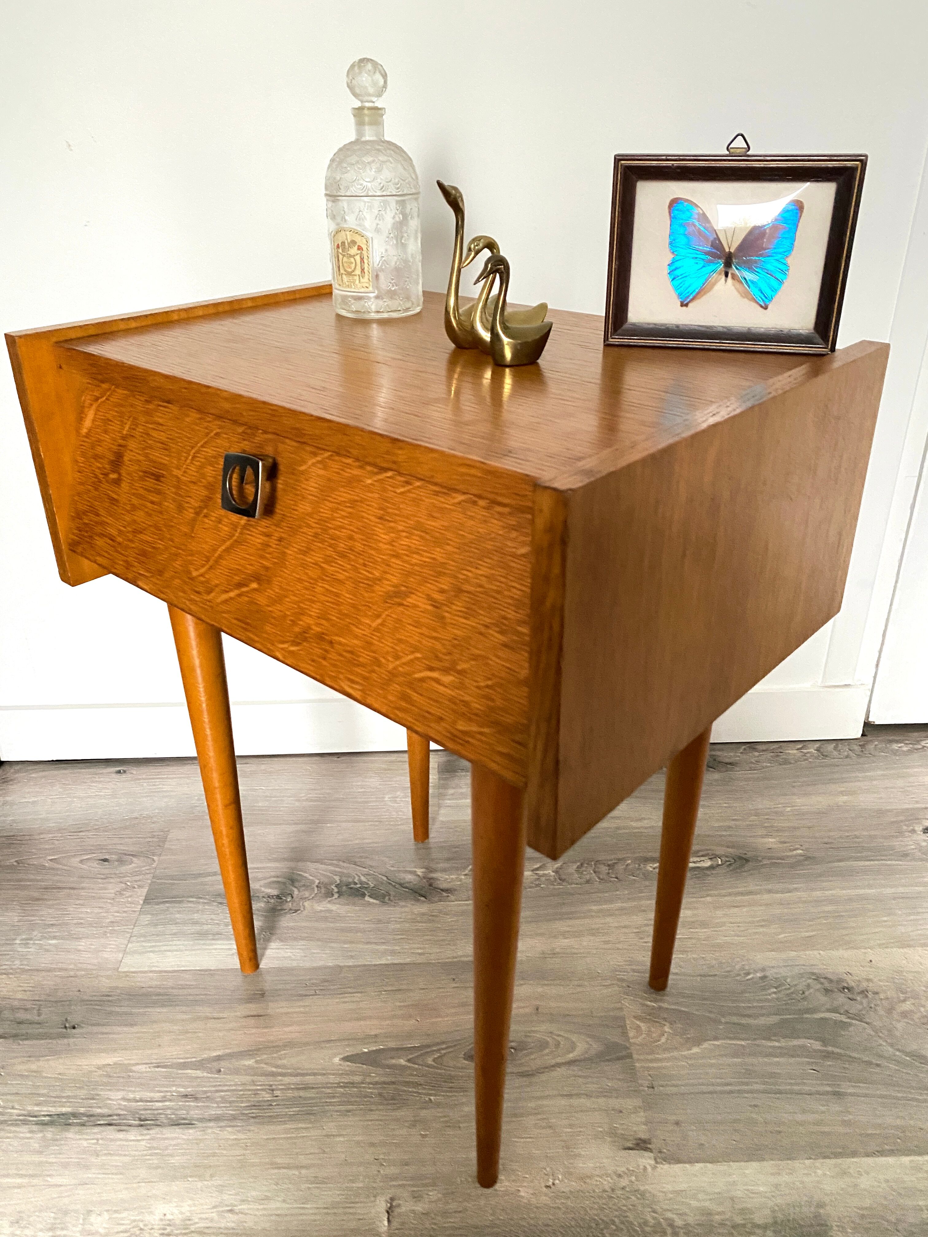 Vintage bedside table