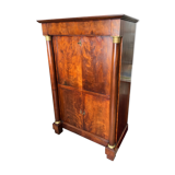 EMPIRE style mahogany secretary with detached columns