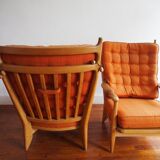 Guillerme and Chambron pair of armchairs