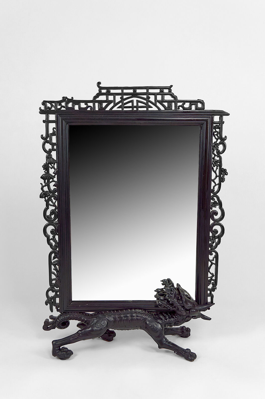 Viardot Japanese dragon mirror, circa 1880