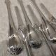 6 silver-plated metal lobster picks by Christofle Malmaison, 18cm