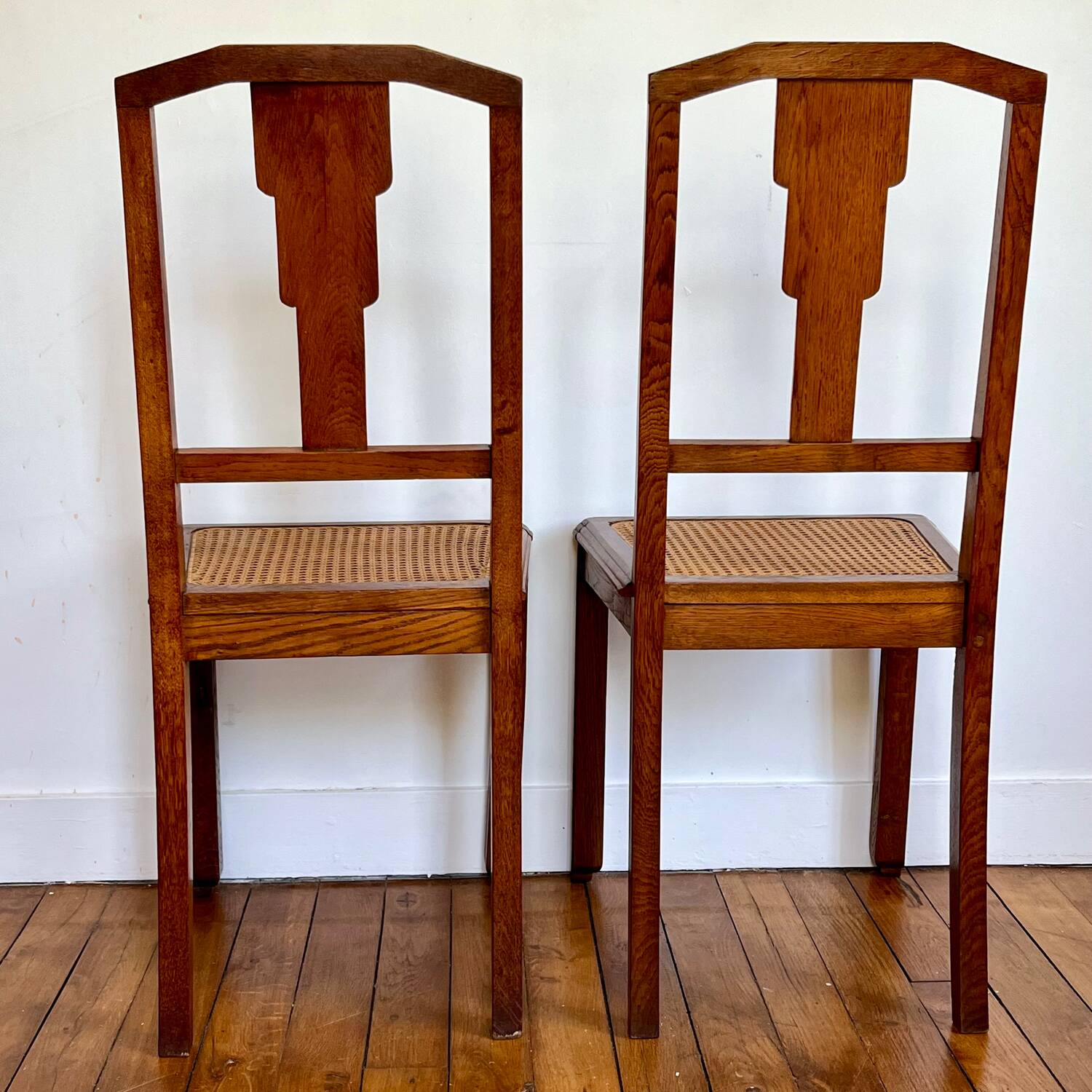 Pair of art-deco chairs