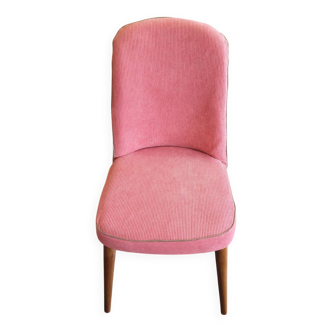 Scandinavian corduroy chair