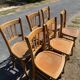 Set of 6 vintage Luterma bistro chairs