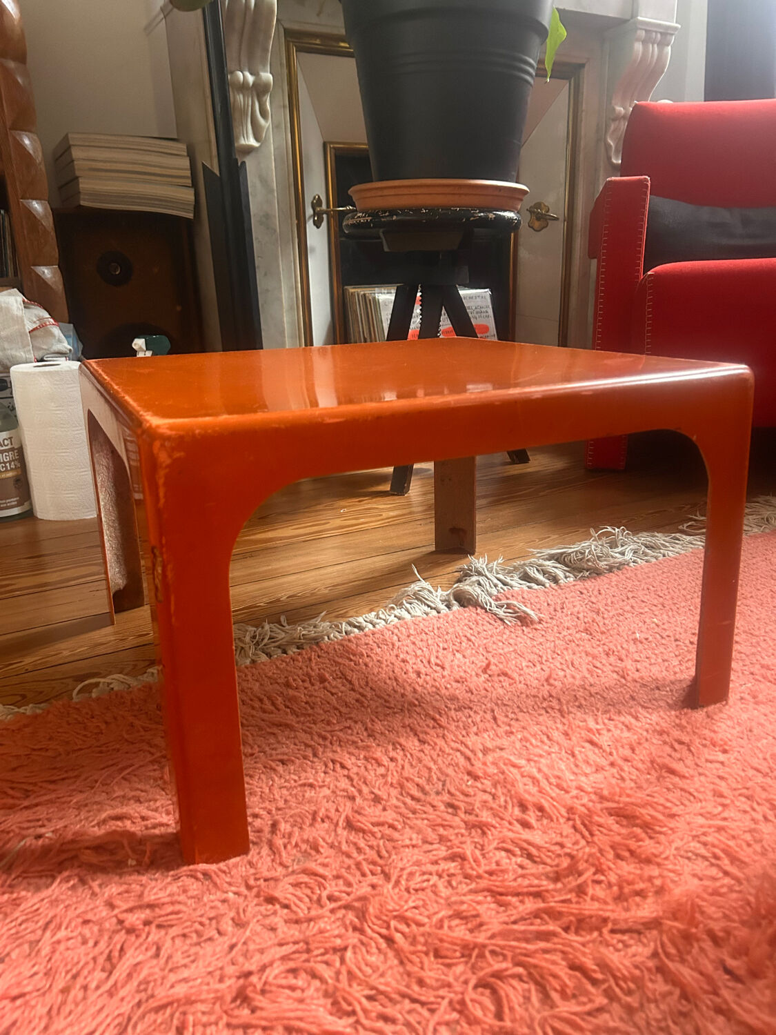 Fibreglass coffee table