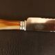 Serrated serving knife in its vintage case