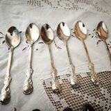 Set of 12 vintage silver-plated teaspoons