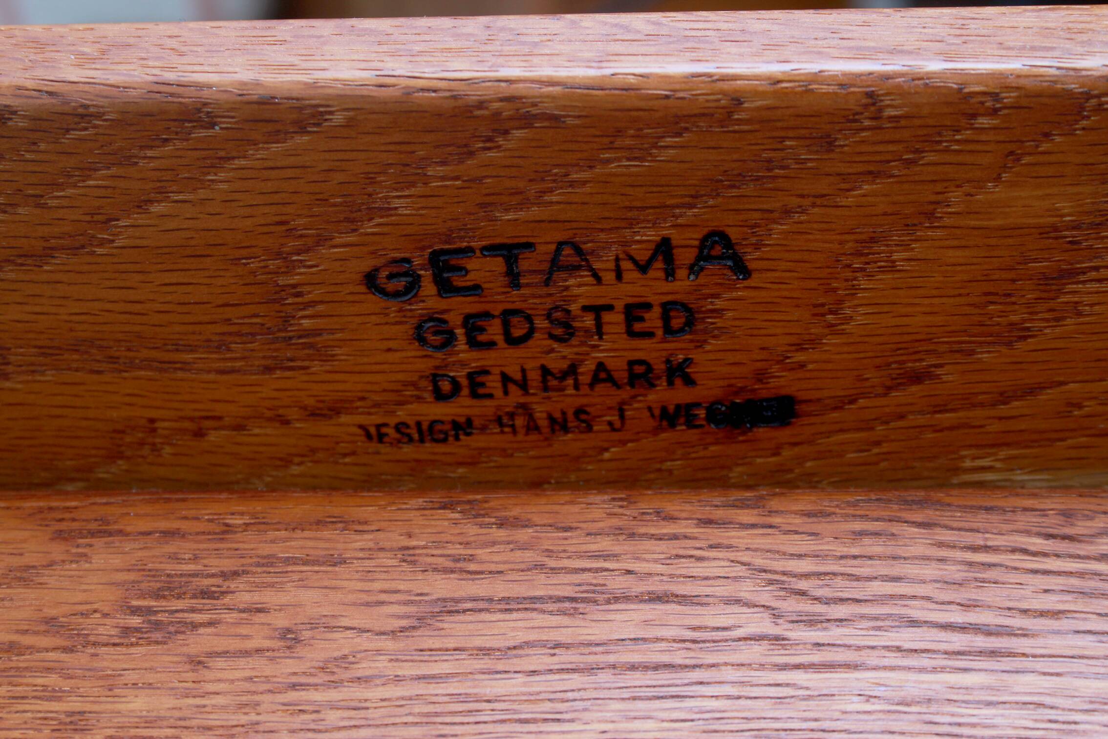 Canapé 2 places en teck des années 1960, Hans Wegner pour Getama