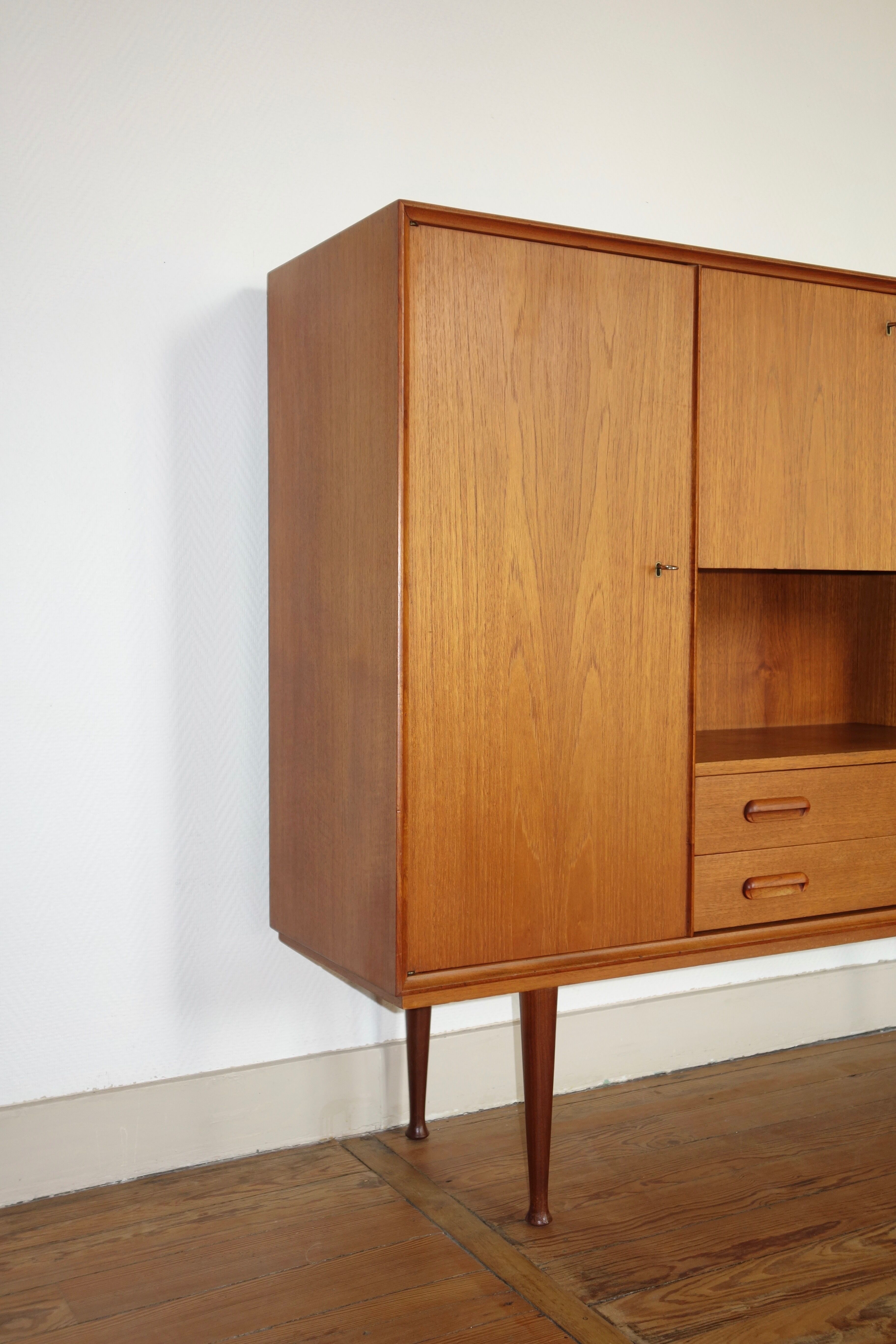 Scandinavian Cabinet teak of the 1960s
