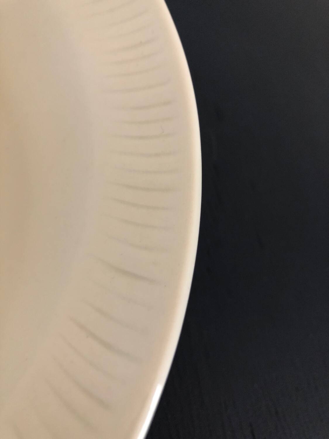 White porcelain vegetable / salad bowl