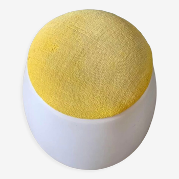 Vintage egg pouf Allibert 60s-70s