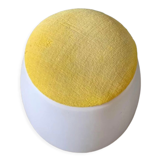 Vintage egg pouf Allibert 60s-70s