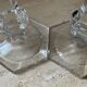 Pair of crystal candlesticks