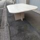 Table basse vintage travertin