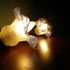 Vintage Wall Sconces with Opaline Glass, 1970s, Set of 2
