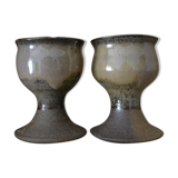 Set of 2 stoneware shells