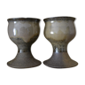 Set of 2 stoneware shells