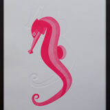 Press engraving duo duo fushia- embossing