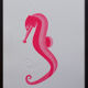 Press engraving duo duo fushia- embossing