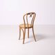 Thonet / Radomsko heart chair, set of 4, hand woven cane, Poland, circa 198