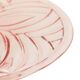 Pink Art Deco Cake Plate Pastry Dish Val Saint Lambert 34cm