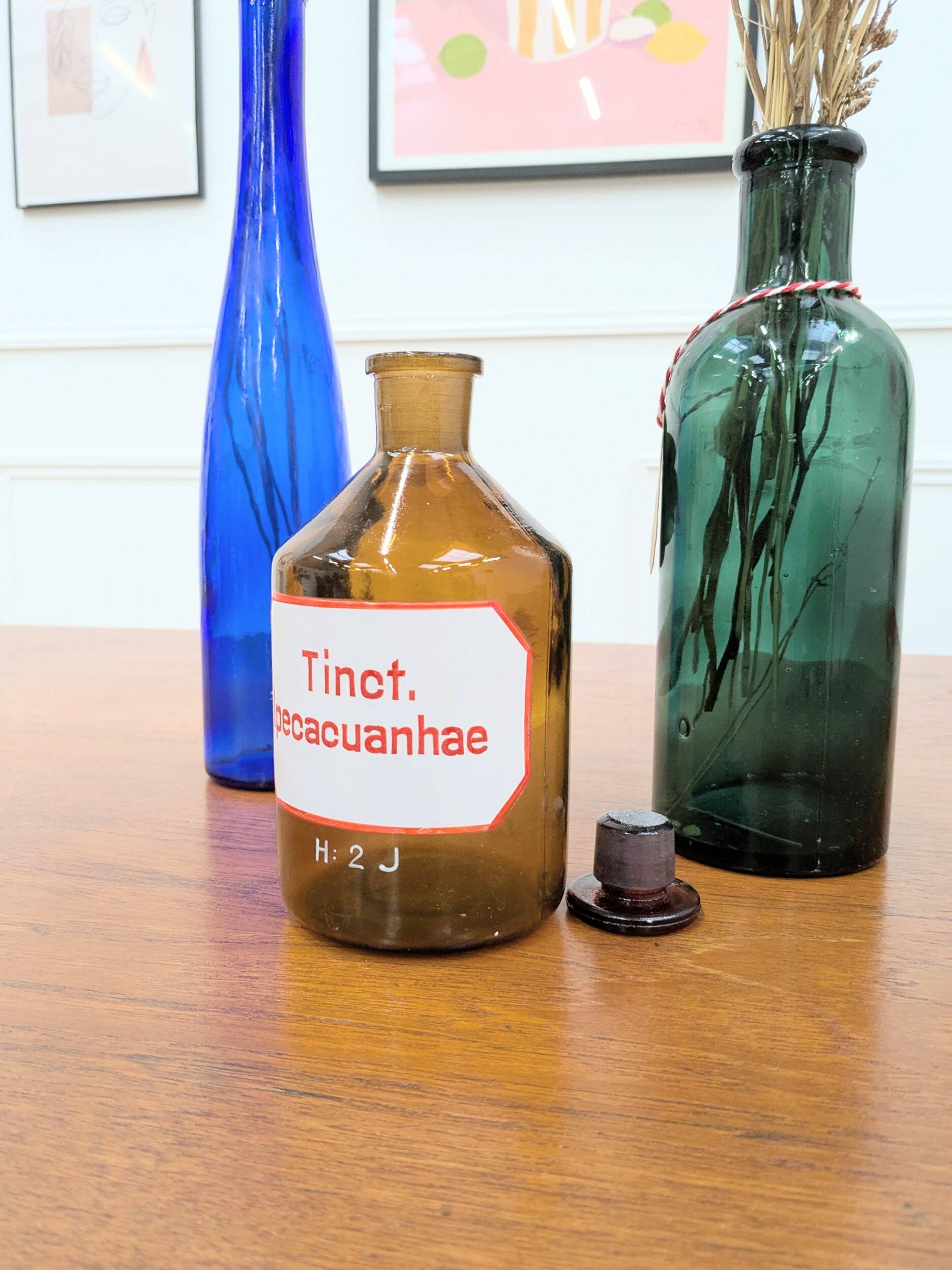 Old apothecary bottle