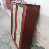 Mahogany wall window