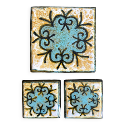 Dessous de plats Yvon Roy, années 50-60