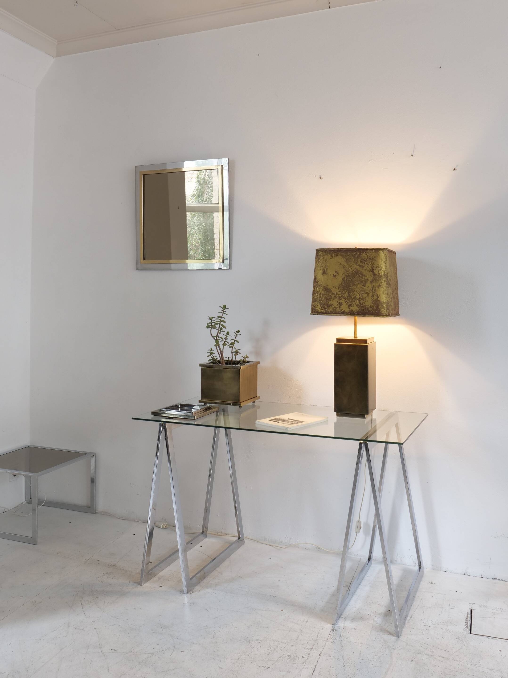 Belgochrom luxury design Gold lamp
