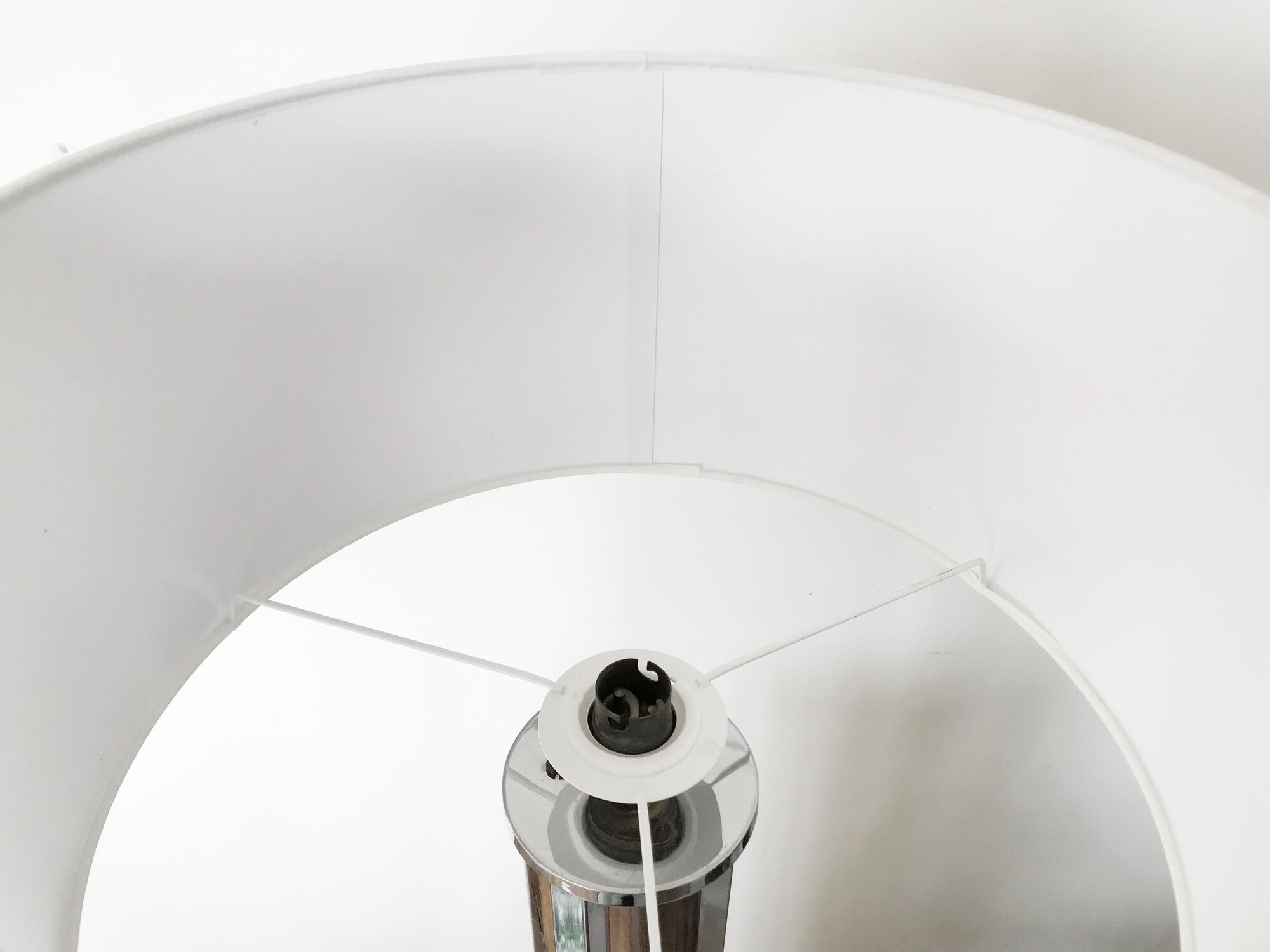 Lampe art deco bois exotique 1950 France