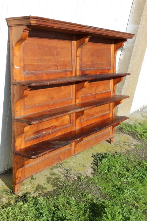 Bistro wall shelf early 20th