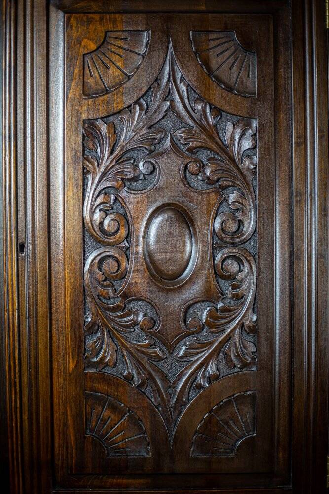 Scandinavian Walnut Buffet, 1930s