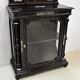 Ceremonial showcase in blackened pearwood, Napoleon III period - 1850