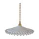 Toothed opaline suspension
