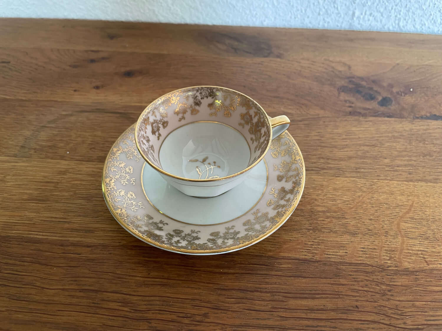 Coffee cup with saucer
