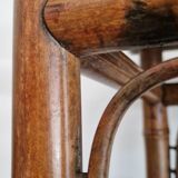 Side table bamboo late XIX style Perret & Vibert