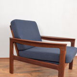 Danish Teak Armchairs by Arne Vodder for Komfort, Set of 2