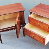 Pair of art deco bedside tables
