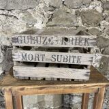 Vintage wooden case Mort Subite