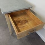 Bistro table zinc tray 185 cm