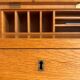 Vintage lectern desk oak