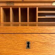 Vintage lectern desk oak
