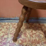 Wooden tripod stool
