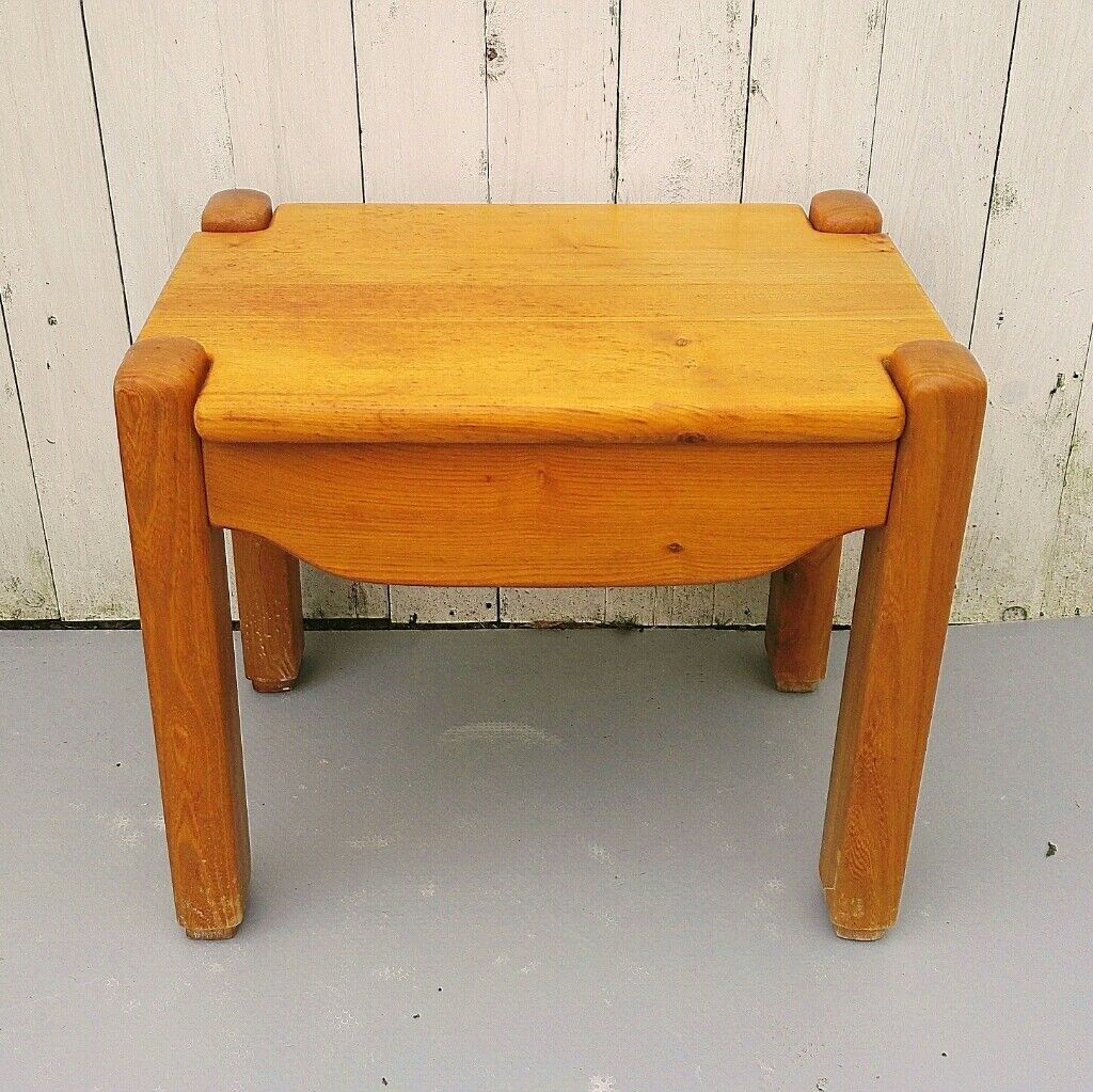 Chevet en orme massif vintage Maison Regain