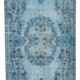 tapis Hand-knotted distressed oriental 1980s 170 cm x 300 cm blue rug