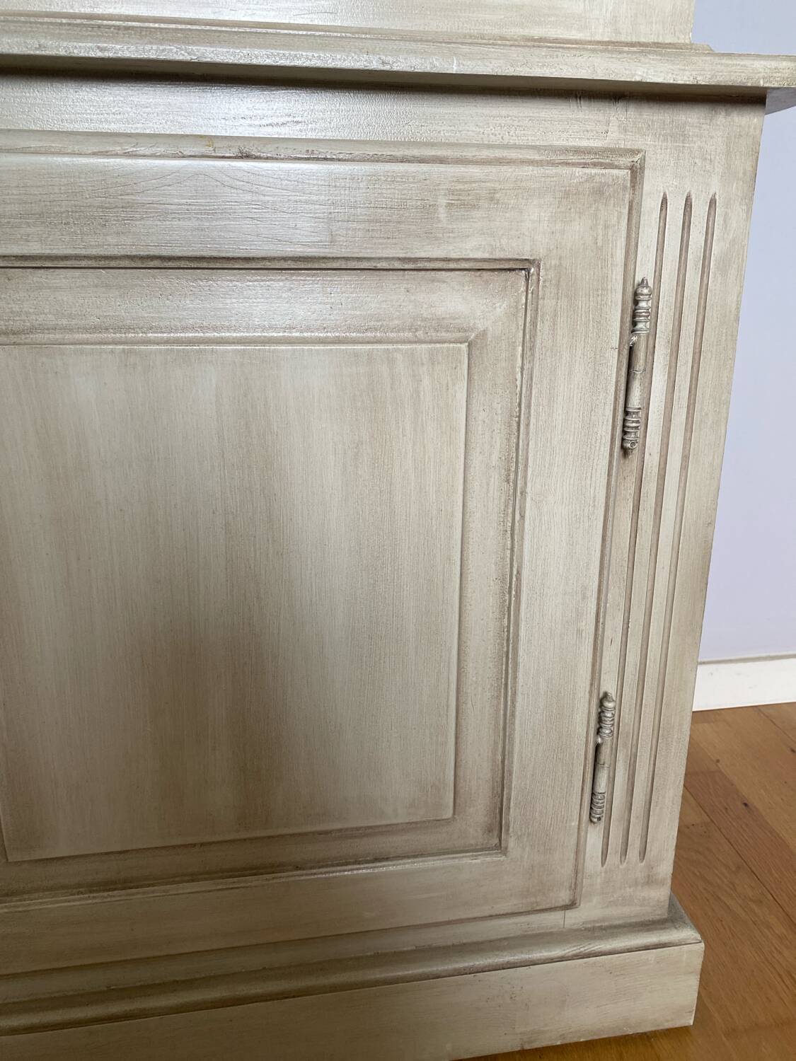 Bookcase, ecru wood, Basic Line brand by Luc Meganck