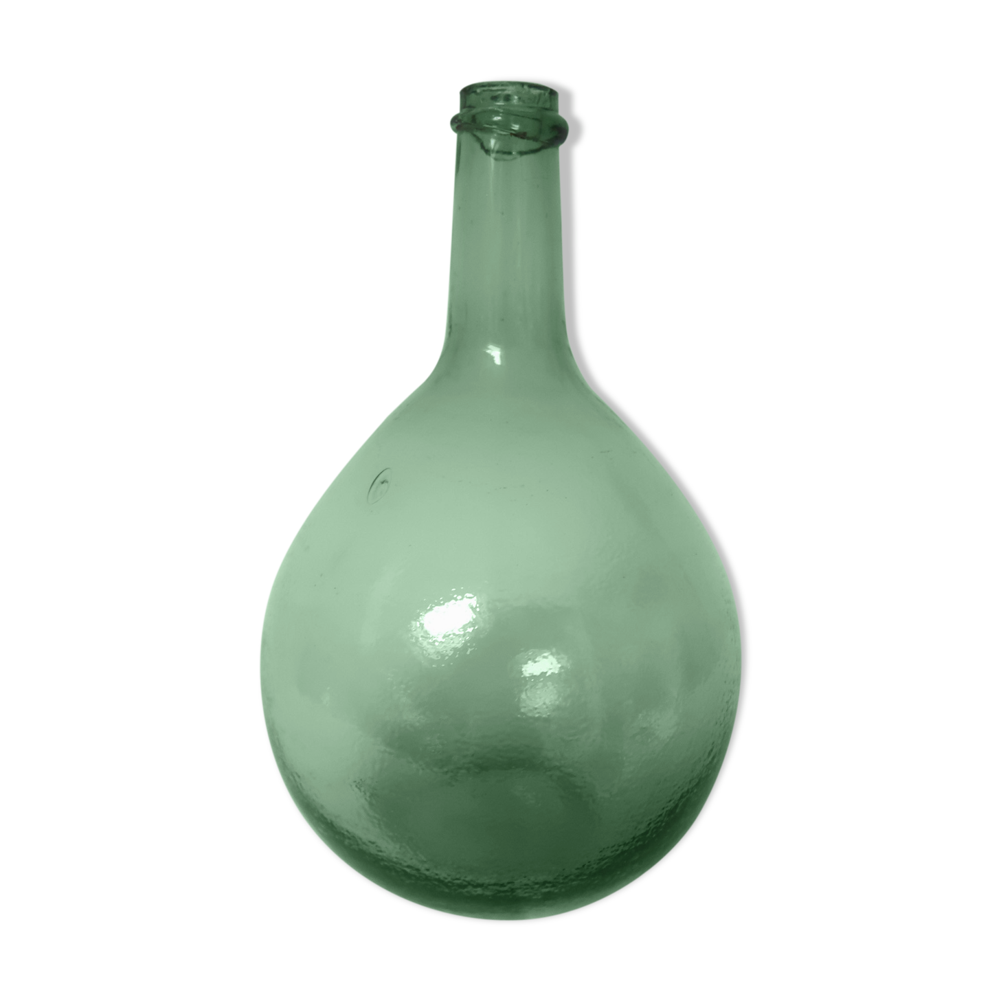 Demijohn green/blue round small format