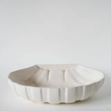 Large shell-shaped bowl to be placed or fixed, 1960.