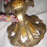 Maynadier art deco glass hanging lamp, 1920/30